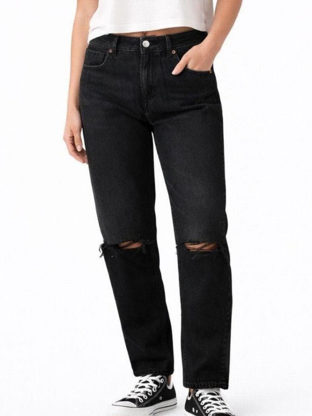 American Eagle Mom Straight Jean